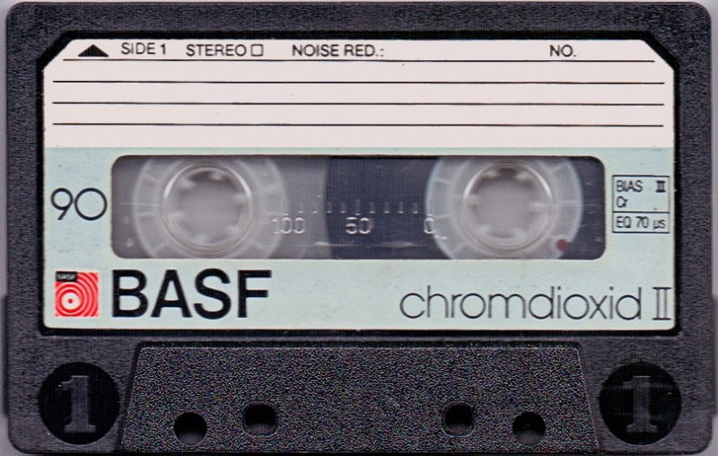 Compact Cassette: BASF  - Chromdioxid II 90