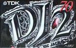 Compact Cassette TDK DJ2 Disc Jack 70 "DJ2-70A" Type II Chrome 1998 Japan