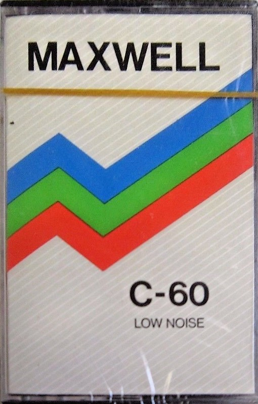 Compact Cassette Maxwell 60 Type I Normal 1976 Hong Kong