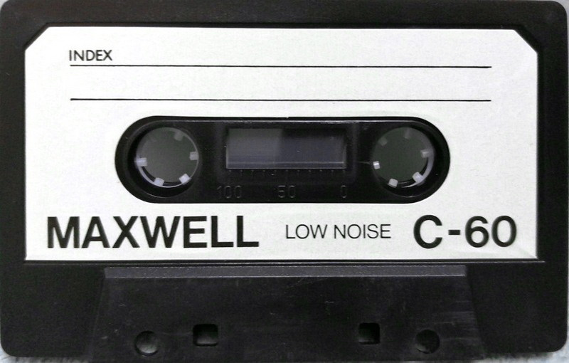 Compact Cassette:  Maxwell -  60