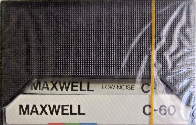 Compact Cassette:  Maxwell -  60