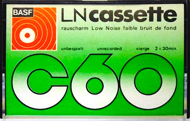 Compact Cassette: BASF  - LN 60