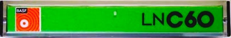 Compact Cassette BASF LN 60 Type I Normal 1975 Europe