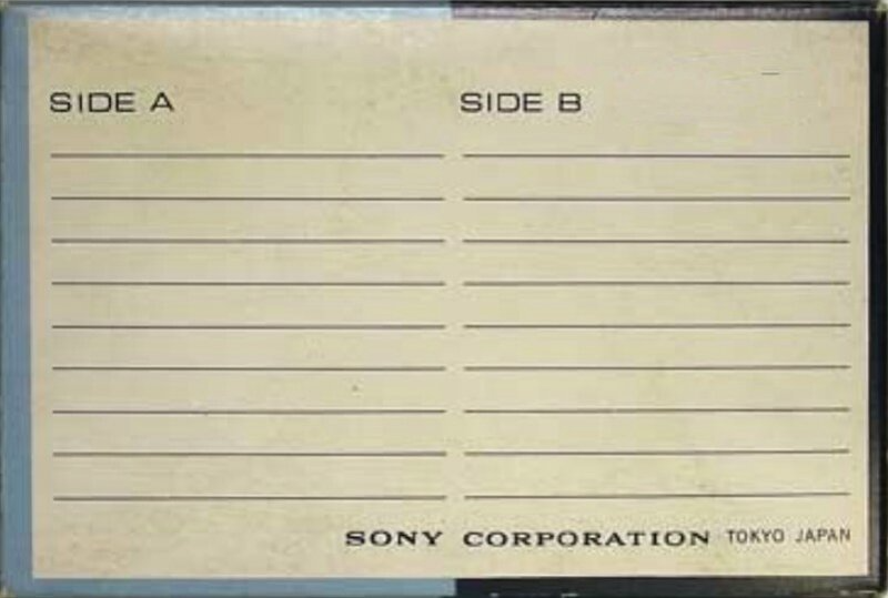 Compact Cassette: Sony  -  30