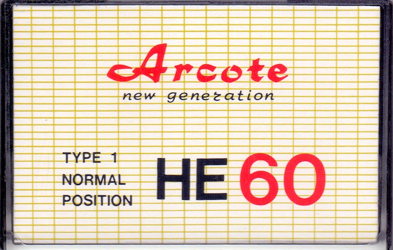 Compact Cassette:  Arcote -  60