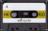 Compact Cassette Arcote 60 "HE" Type I Normal Europe