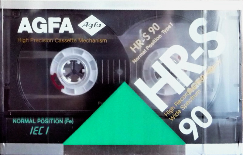 Compact Cassette: AGFA  - HR-S 90