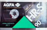Compact Cassette AGFA HR-S 90 Type I Normal 1989 Europe