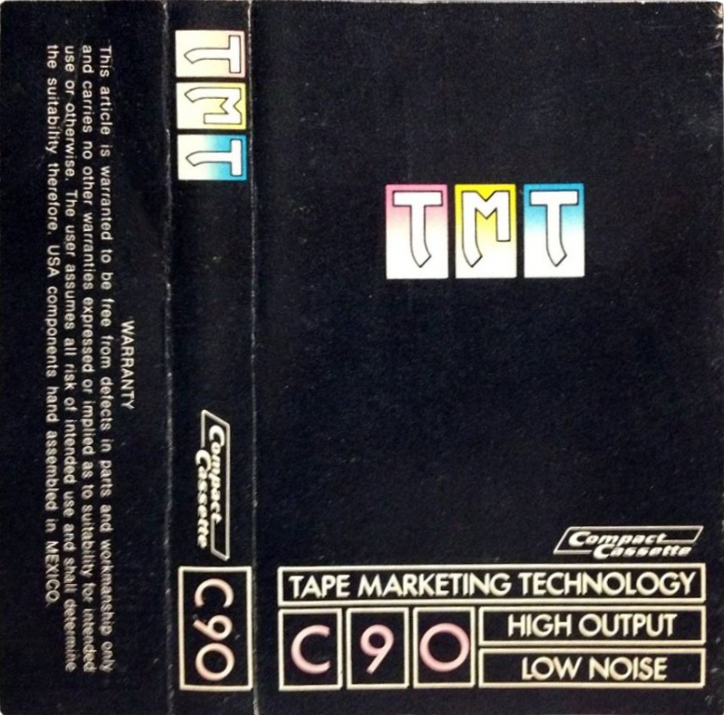 Compact Cassette TMT 90 Type I Normal Mexico