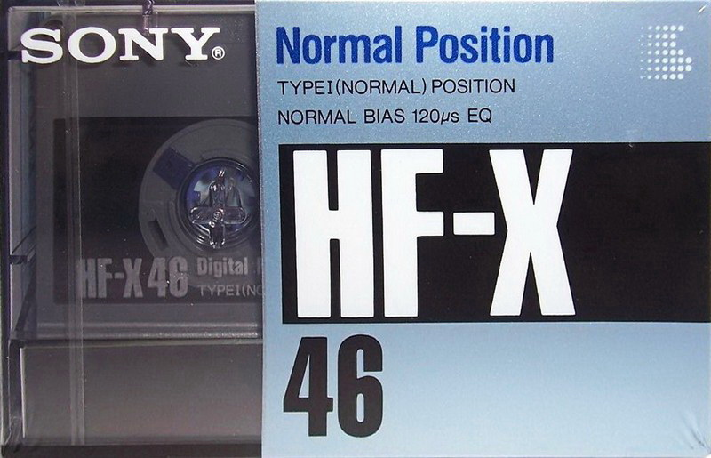 Compact Cassette: Sony  - HF-X 46