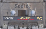 Compact Cassette Scotch Master I 90 Type I Normal 1977 Europe