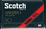 Compact Cassette Scotch Master I 90 Type I Normal 1977 Europe