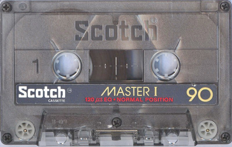 Compact Cassette: 3M Scotch - Master I 90