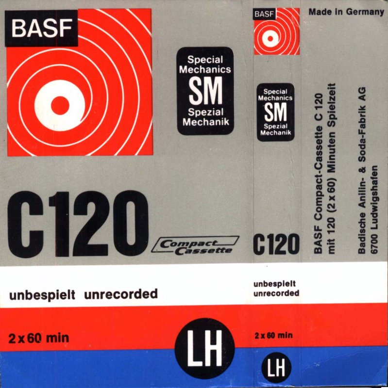 Compact Cassette: BASF  - LH 120