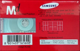 Compact Cassette Samsung MD 60 Type I Normal 2001 Europe