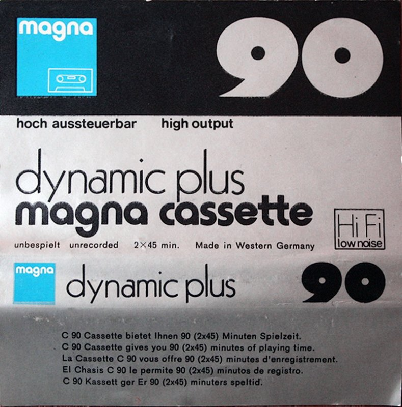 Compact Cassette: Magna  - Dynamic Plus 90