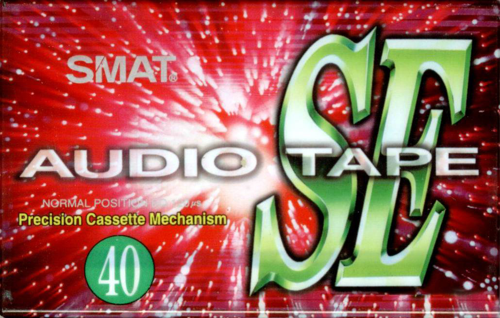 Compact Cassette Smat SE 40 "Audio tape" Type I Normal 1996 South Korea