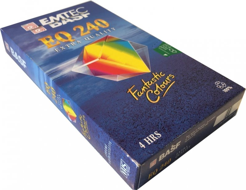 VHS, Video Home System Emtec EQ 240 Type II Chrome 1998 Worldwide