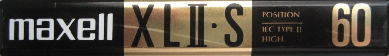 Compact Cassette Maxell XLII-S 60 Type II Chrome 1992 North America