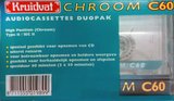 2 pack Kruidvat 60 Type II Chrome Netherlands