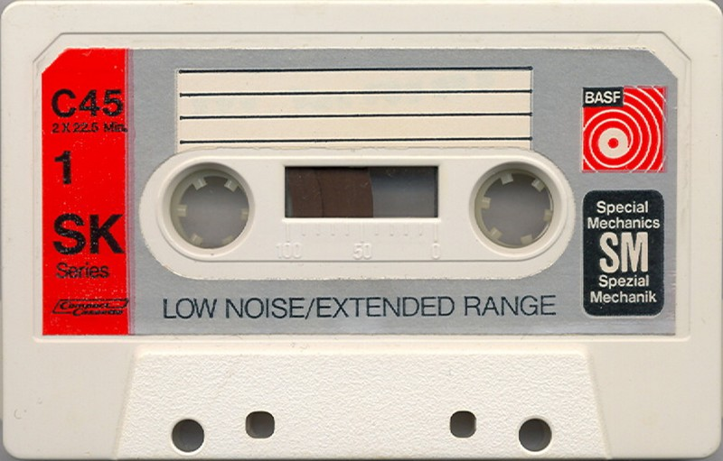 Compact Cassette BASF SK 45 Type I Normal 1973 USA
