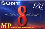 cover of Video8, Hi8, Digital8 Sony MP Type I Normal