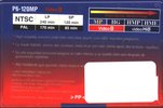 Video8, Hi8, Digital8 Sony MP 120 "Video8 P6-120MP" Type I Normal 1998 North America