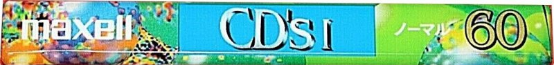Compact Cassette Maxell CD`s I / CD`s 1 60 "CDS1-60G" Type I Normal 1994 Japan