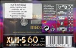 Compact Cassette Maxell XLII-S 60 Type II Chrome 1998 Europe
