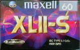 Compact Cassette Maxell XLII-S 60 Type II Chrome 1998 Europe