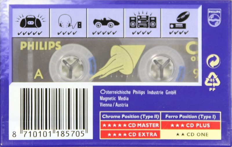 Compact Cassette: Philips  - CD One 90