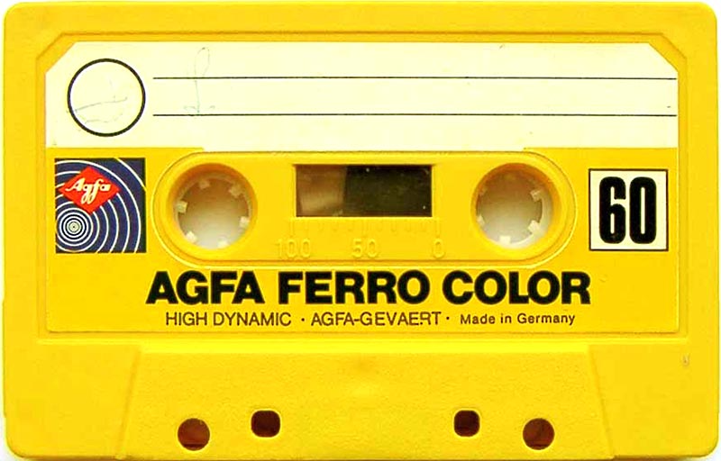 Compact Cassette: AGFA  - Ferrocolor 60