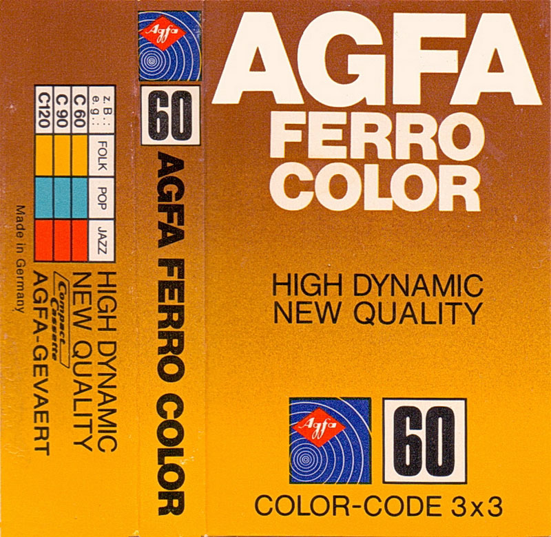 Compact Cassette: AGFA  - Ferrocolor 60