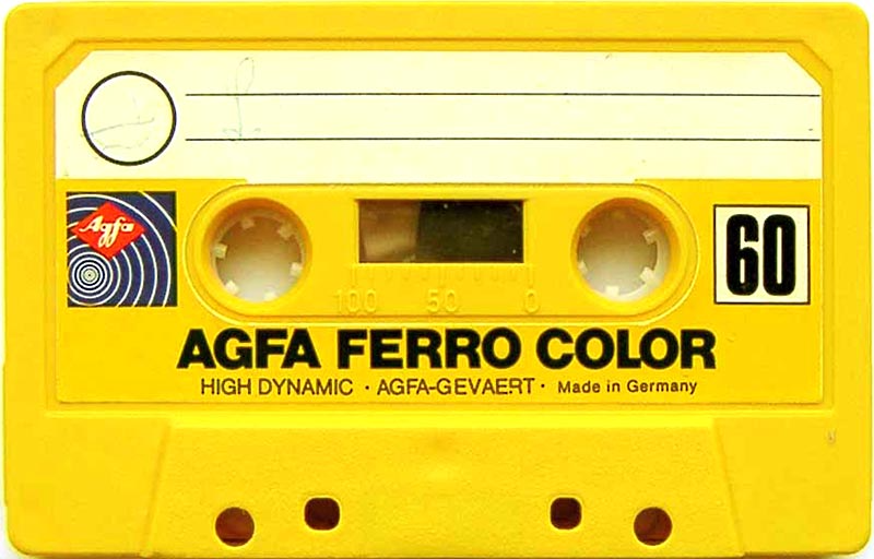 Compact Cassette AGFA Ferrocolor 60 Type I Normal 1978 Europe