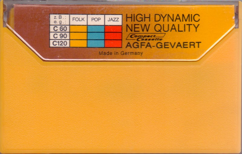 Compact Cassette AGFA Ferrocolor 60 Type I Normal 1978 Europe