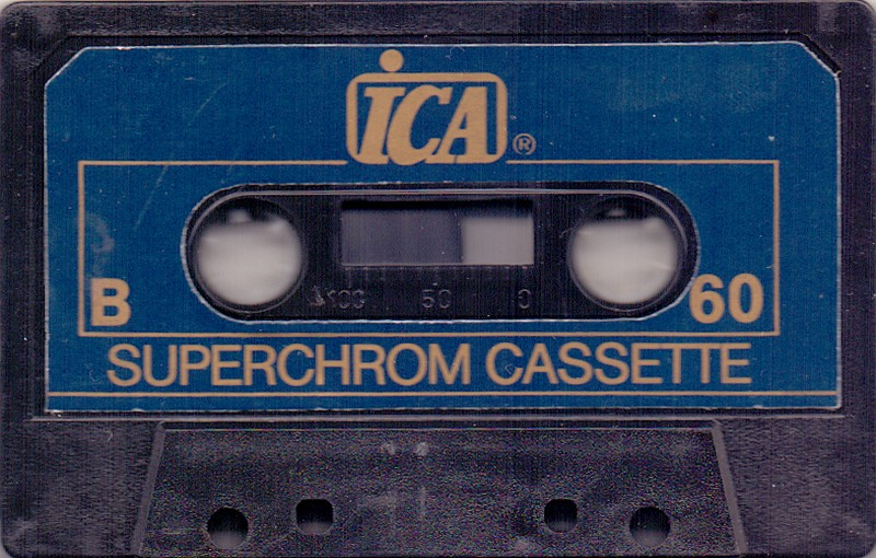 Compact Cassette ICA 60 Type II Chrome Germany