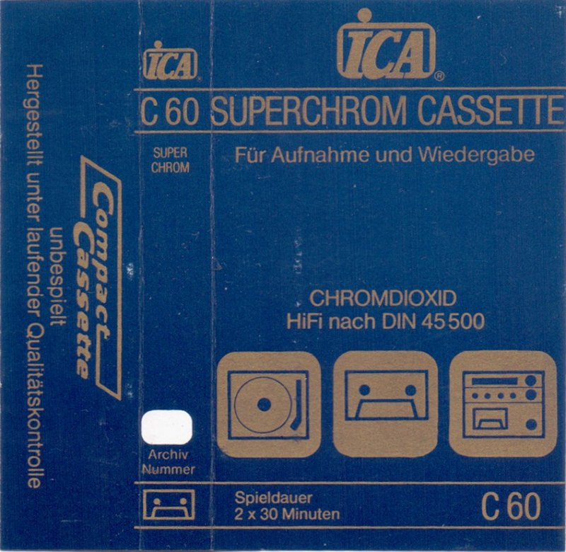 Compact Cassette: Unknown ICA -  60