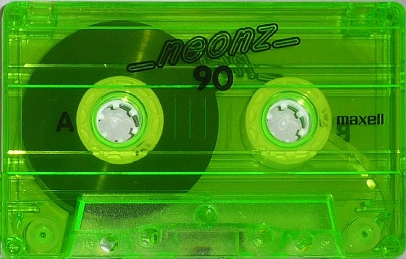 5 pack Maxell NEONZ 90 Type I Normal Europe