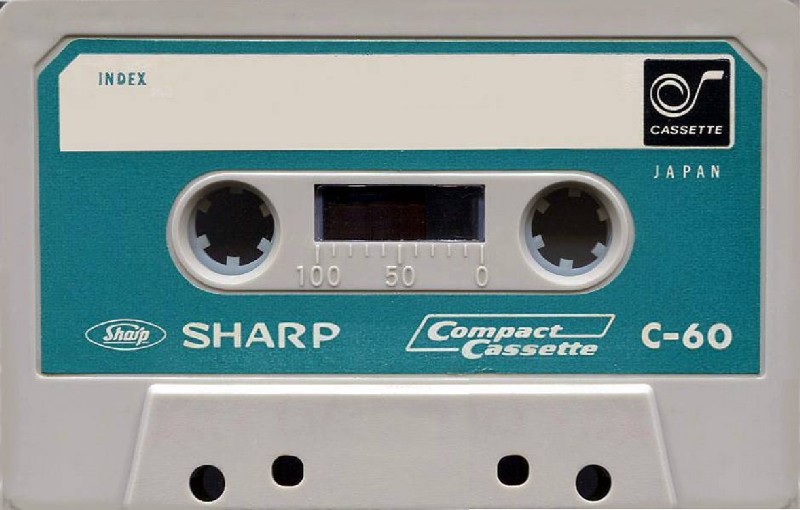 Compact Cassette Sharp 60 Type I Normal 1969 Worldwide