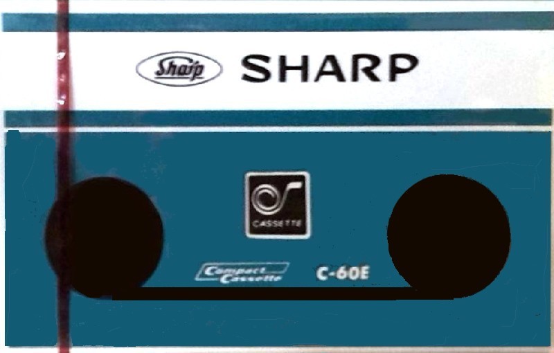 Compact Cassette Sharp 60 Type I Normal 1969 Worldwide