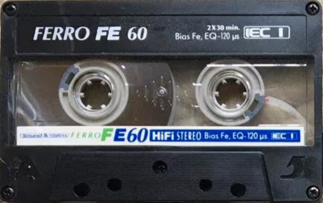 Compact Cassette: Unknown Sound and Vision - FE 60