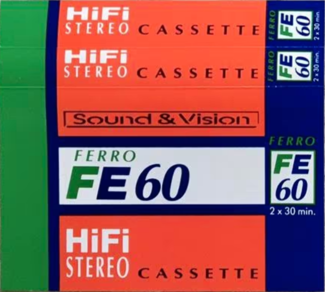 Compact Cassette: Unknown Sound and Vision - FE 60