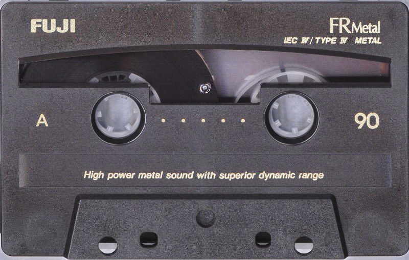 Compact Cassette Fuji FR Metal 90 Type IV Metal 1992 North America
