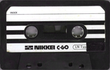 Compact Cassette Nikkei 60 Type I Normal 1975 South Korea