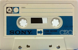Compact Cassette Sony 120+2 "High Fidelity" Type I Normal 1974 USA