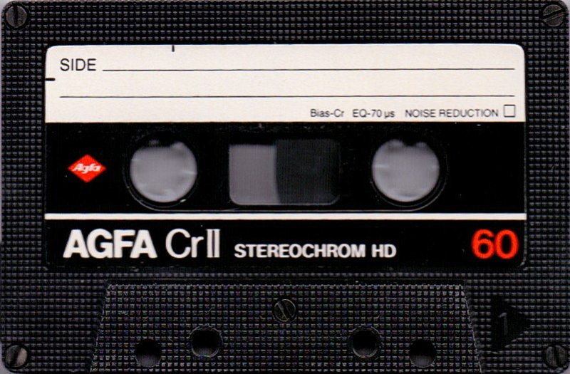 Compact Cassette: AGFA  - Stereochrom HD 60