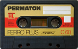 Compact Cassette Permaton 60 Type I Normal 1978 Europe