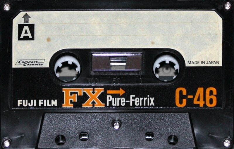 Compact Cassette Fuji Film FX 46 Type I Normal 1974 Japan