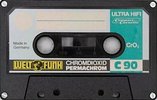 Compact Cassette Weltfunk 90 Type II Chrome 1978 Germany