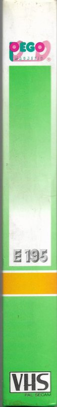 VHS, Video Home System Pego Magnetic 195 Type I Normal Slovenia